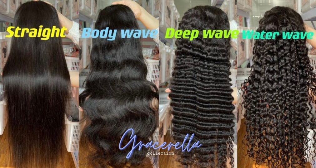 1B Water Wave Frontal Wig